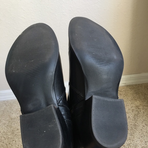 Steve Madden Zipstr Black ankle boot - Picture 4 of 6